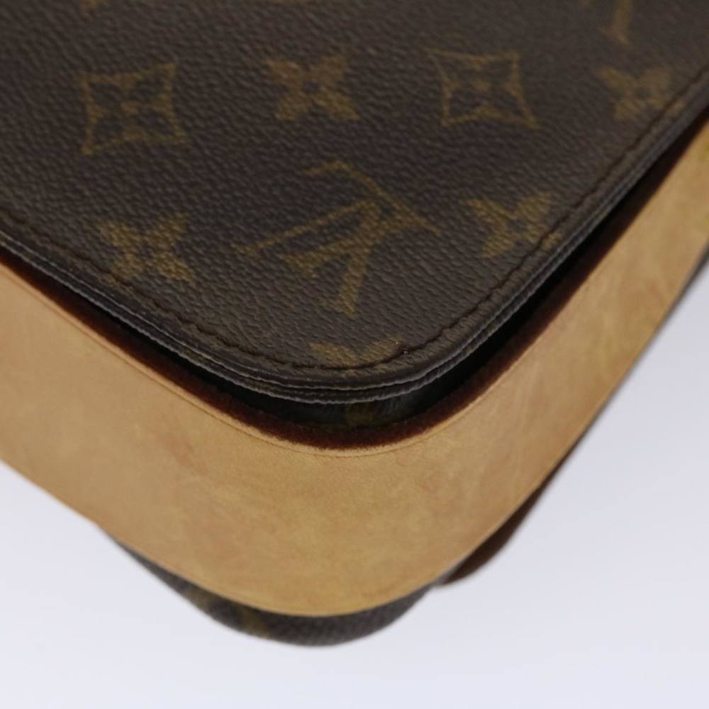 LOUIS VUITTON Monogram Cartouchiere MM Shoulder Bag M51253 LV Auth th3764 - Picture 16 of 16